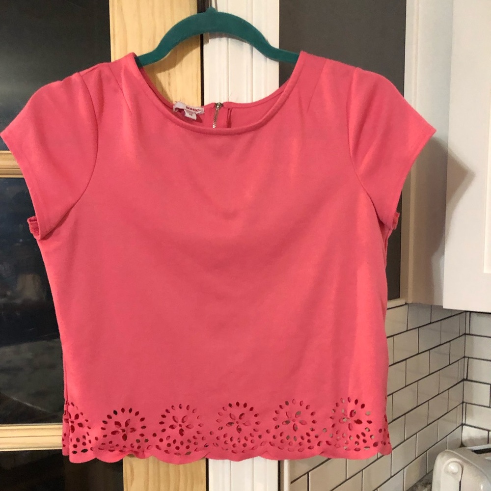 Pink crop top